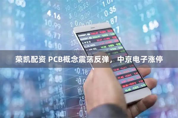 荣凯配资 PCB概念震荡反弹，中京电子涨停